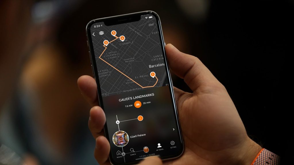 rutas app barcelona modernista