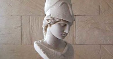 busto de atenea