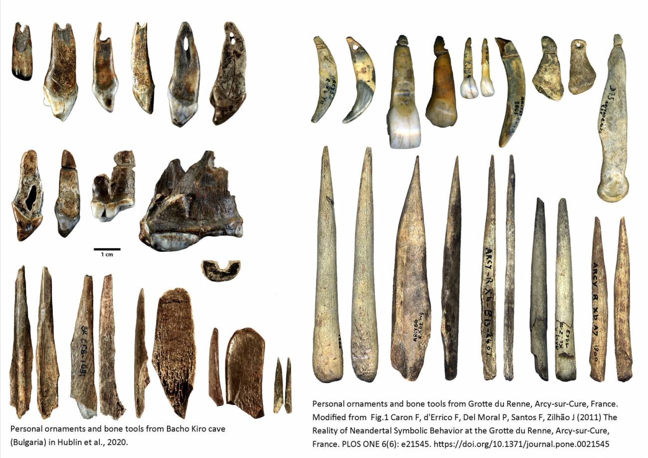 puntas lanza-de-humanos-modernos-y-neandertales